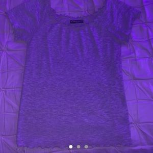 Brandy melville lettuce trim top